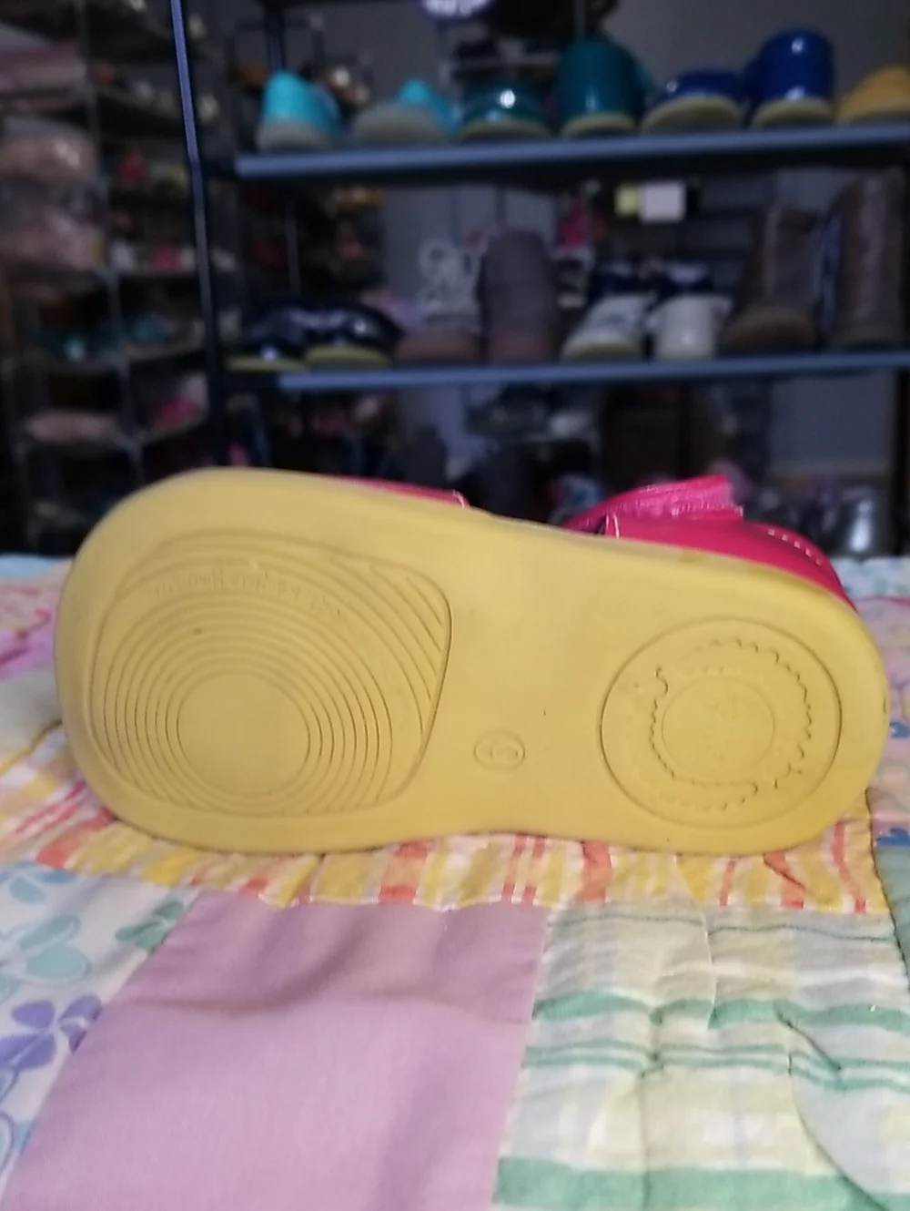 Livie & Luca Pink Leather Mary Jane Shoes Size 6 Soft Leather Petals